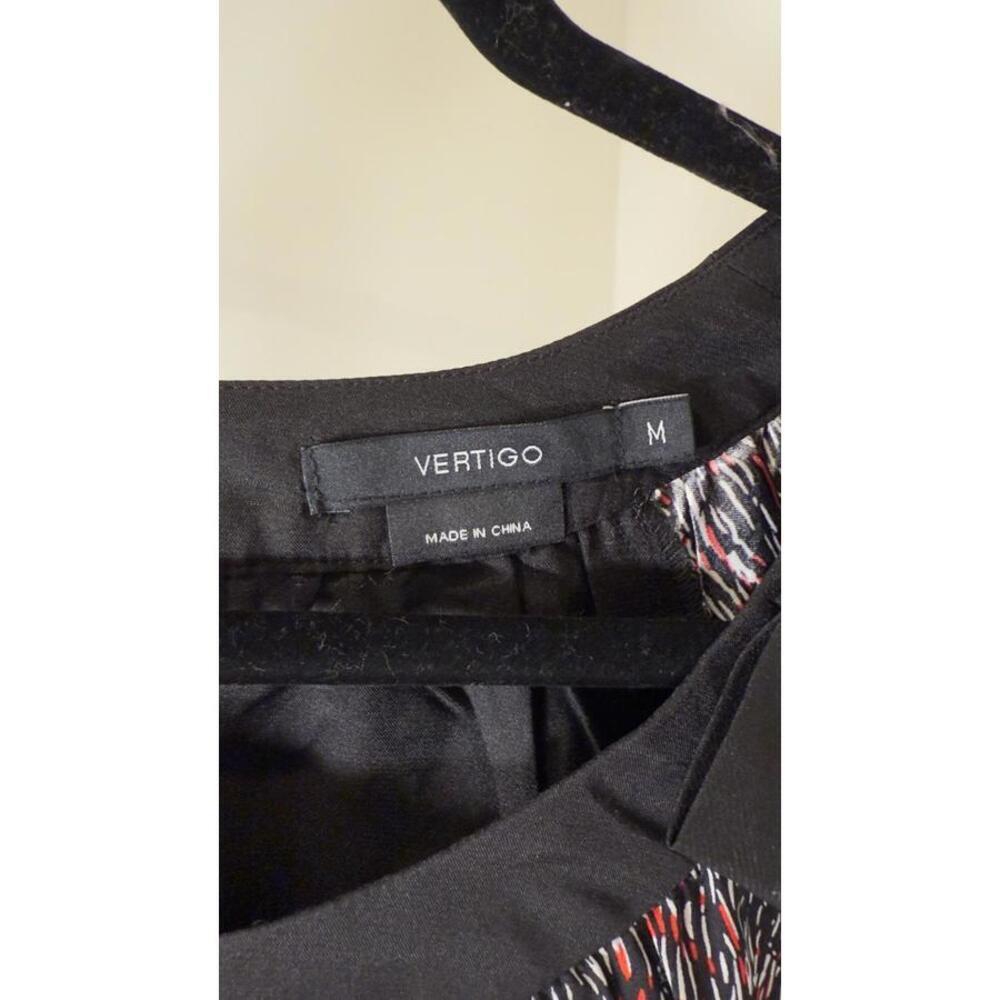 Stylish Vertigo Printed Dress - Medium - Picture 3 of 3